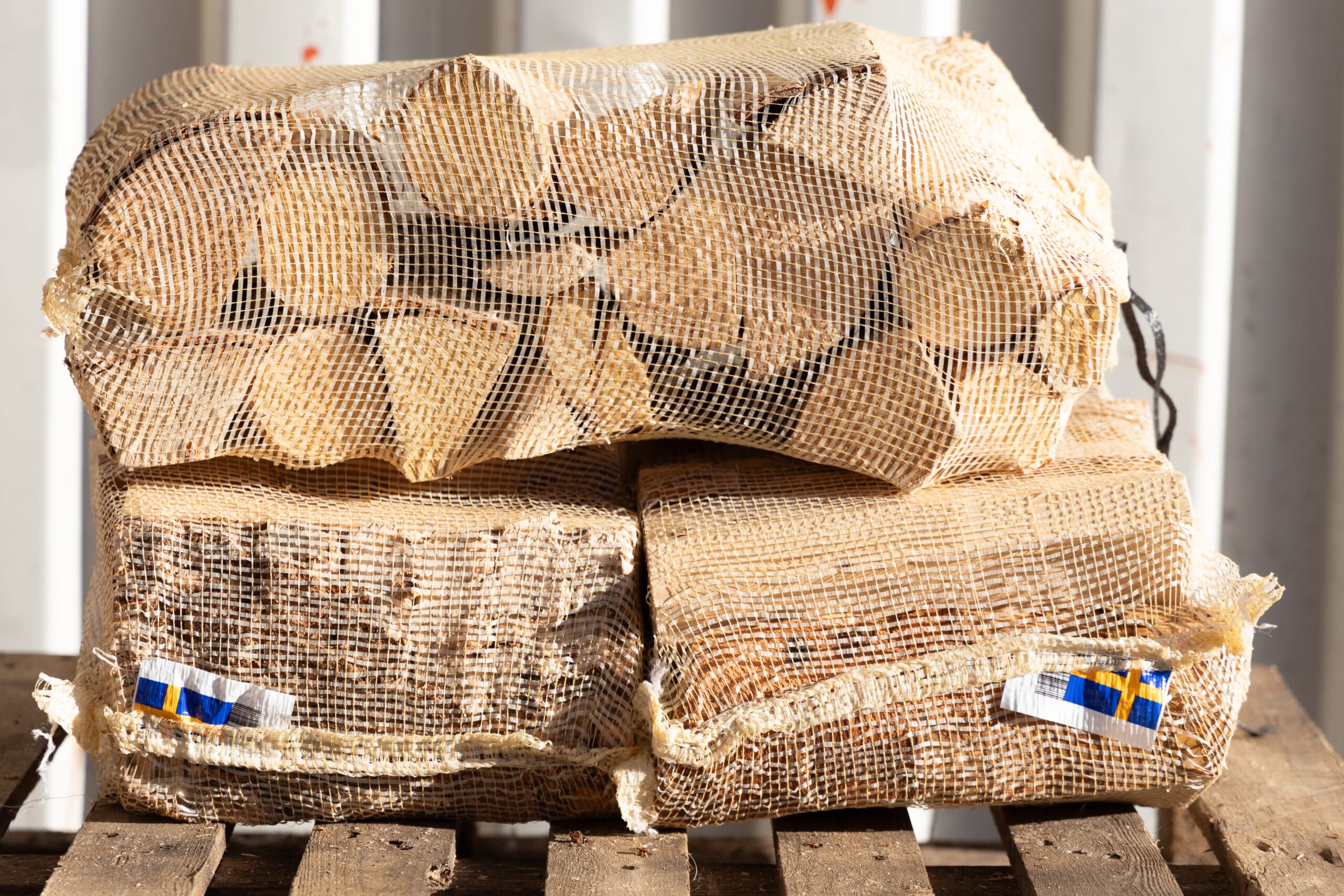 Bjørkeved 40L sekker