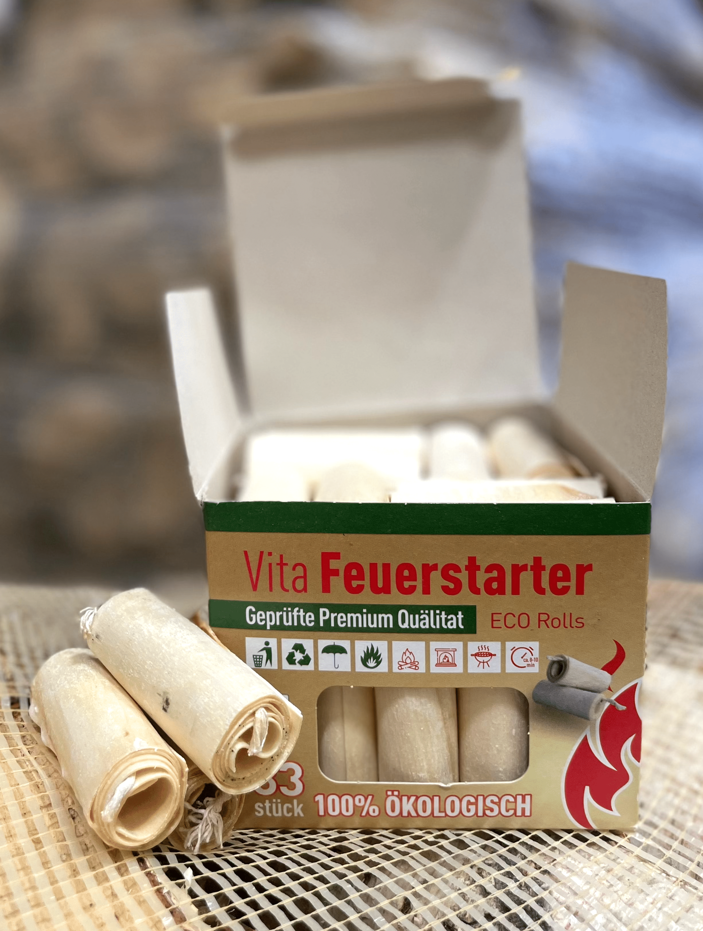 opptenningsbriketter 33 stk